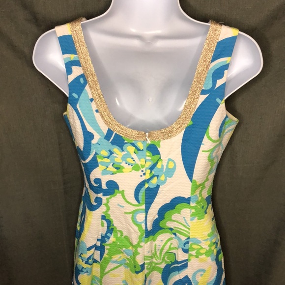 Lilly Pulitzer Janice Shift Dress in Crystal Coast - Picture 12 of 13